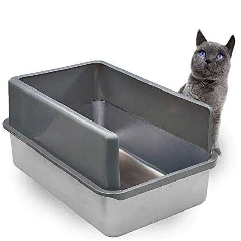 stainless steel litter box nearby|best stainless steel litter box.